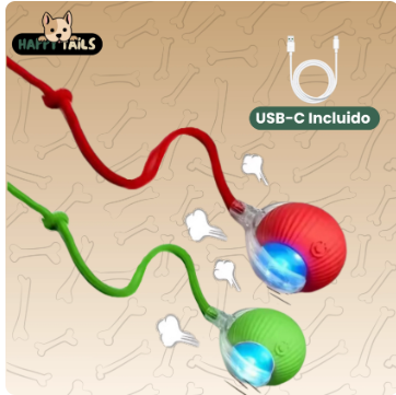 Smart Automatic Rolling Pet Ball — Interactive Cat Toy