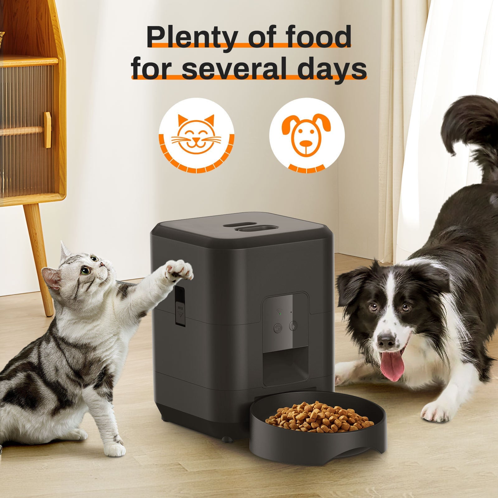 Smart WiFi Automatic Pet Feeder