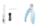 Pet Paw Trimmer with LED Light — Rechargeable & Waterproof