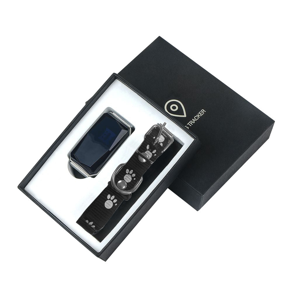 GPS Pet Tracker Collar — Real-Time Location via App