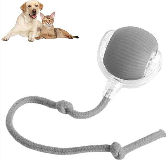 Smart Automatic Rolling Pet Ball — Interactive Cat Toy